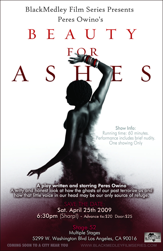 Beauty for Ashes Flyer
